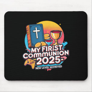 My 1st First Communion 2025 Video Game Controller Mouse Mat