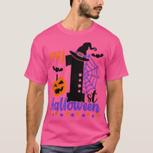 My 1st Halloween,Cute Ghost Baby First Birthday Oc T-Shirt