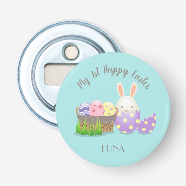 My 1st Happy Easter Bottle Opener (Front)