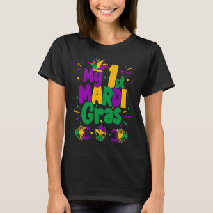 My 1st Mardi Gras Crawfish Beads First Mardi Gras T-Shirt