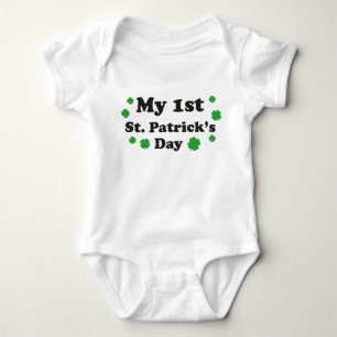 My 1st St. Patrick's Day Baby Bodysuit