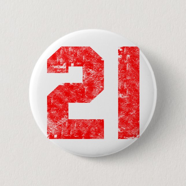My 21st Birthday Gifts 6 Cm Round Badge (Front)