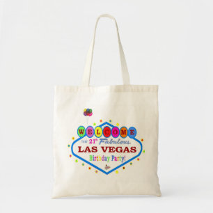 My 21th Birthday Party in Las Vegas Fun Bag! Tote Bag