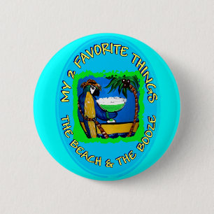 MY 2 FAVORITE THINGS 6 CM ROUND BADGE