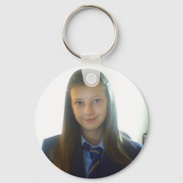 my 2nd best friend katie key ring (Front)
