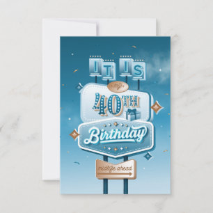 My 40th Birthday Party Invitation (small)