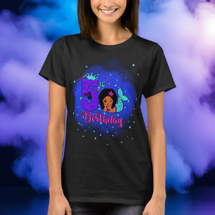 My 5th Birthday Mermaid T-Shirt