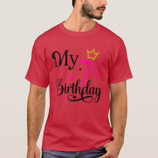 My 7th Birthday01 T-Shirt