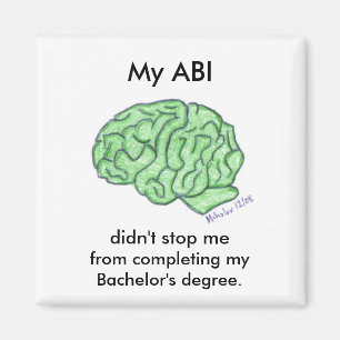 "My ABI didn't stop me..." - Bachelor's degree Magnet