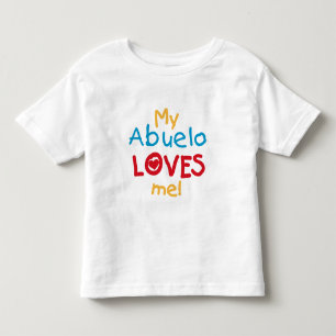 My Abuelo Loves Me T shirts and Gifts