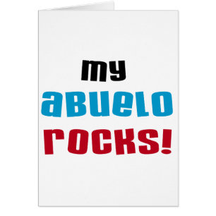 My Abuelo Rocks T-shirts and Gifts