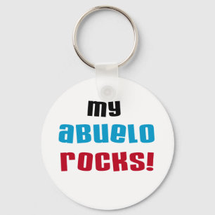 My Abuelo Rocks T-shirts and Gifts Key Ring