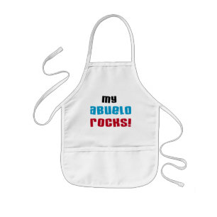 My Abuelo Rocks T-shirts and Gifts Kids Apron