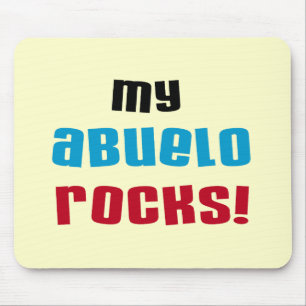 My Abuelo Rocks T-shirts and Gifts Mouse Mat