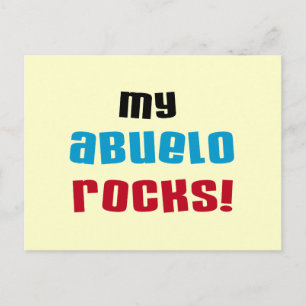 My Abuelo Rocks T-shirts and Gifts Postcard