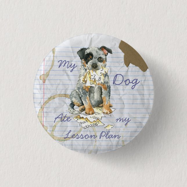 My ACD Ate My Lesson Plan 3 Cm Round Badge (Front)