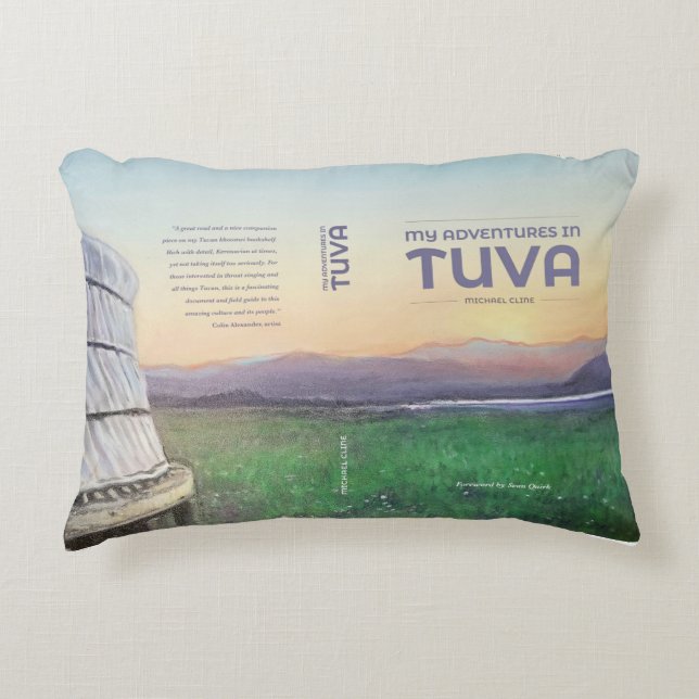 MY ADVENTURES IN TUVA - Promo Pillow (Front)