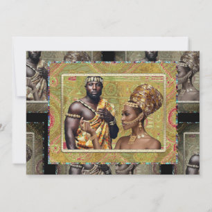 My African Queen Greeting Card