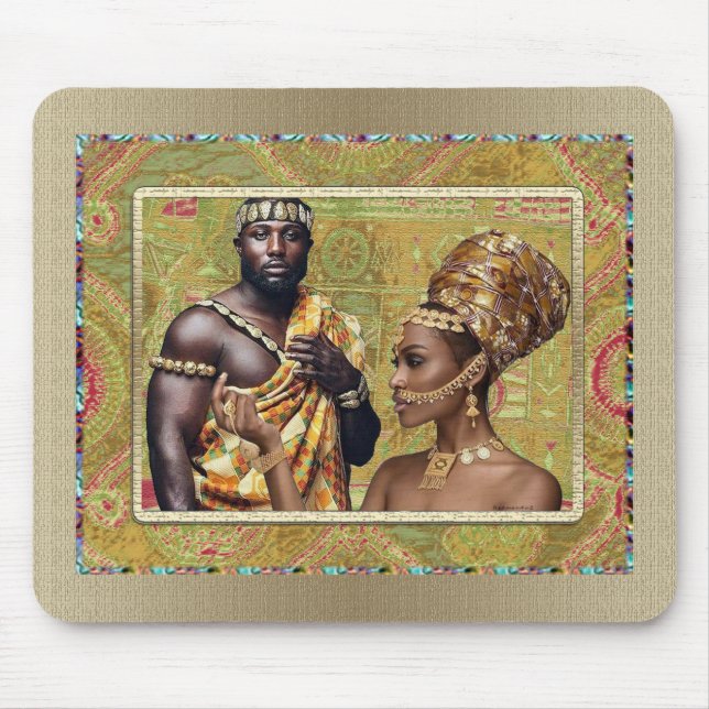 My African Queen Mouse Mat (Front)