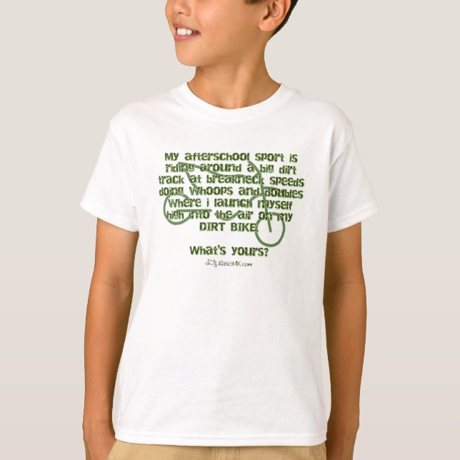 My After School Sport MX T-Shirt (Front)