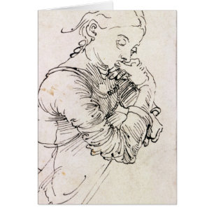 My Agnes', Durer's wife depicted as a girl, 1494