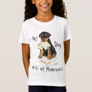 My Airedale Ate My Homework T-Shirt