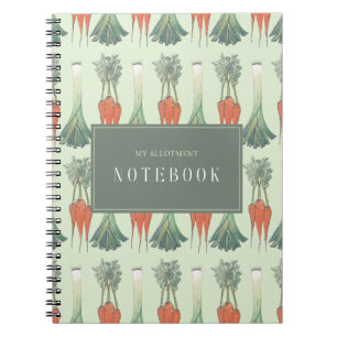 My Allotment Notebook - light green