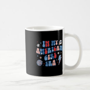 My American Girl Era Retro 4th Of July Fourth Groo Coffee Mug