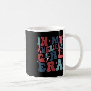 My American Girl Era Retro 4th Of July Fourth Groo Coffee Mug