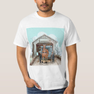 My Amish Covered Bridge T-Shirt