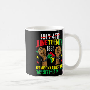 My Ancestors Weren't Free In 1776  Coffee Mug