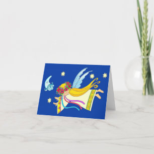 My Angel is Watching Over You Holiday Card