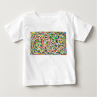 My angel logo with mixed patterned pastel design