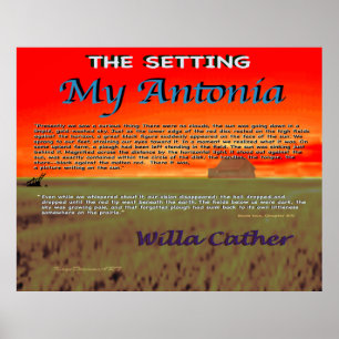 My Antonia Setting Poster