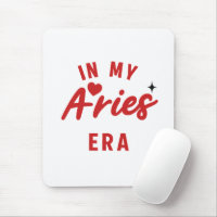 my Aries era Mouse Pad ,Aries birthday gift