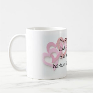 My arms are full coffee mug