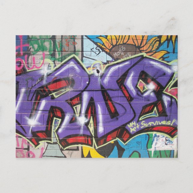 My Art Survives Postcard (Front)