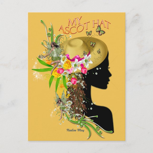 My Ascot Hat Event Postcard (Front)