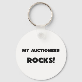 MY Auctioneer ROCKS! Key Ring
