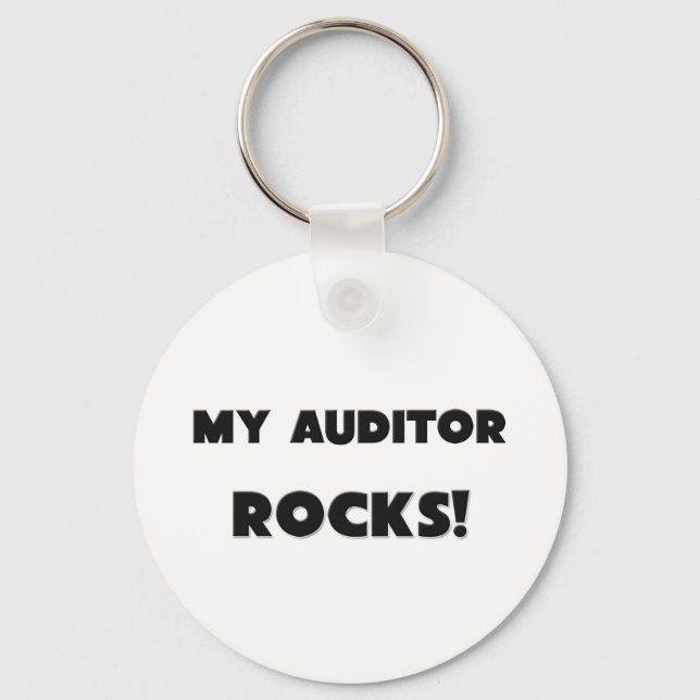 MY Auditor ROCKS! Key Ring (Front)