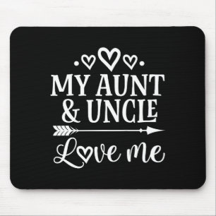 My Aunt And Uncle Love Me Niece Mouse Mat
