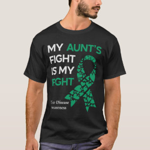 My Aunt Fight Liver Cancer Awareness Auntie T-Shirt