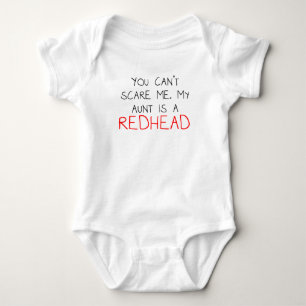 My Aunt Is A Redhead Baby Bodysuit