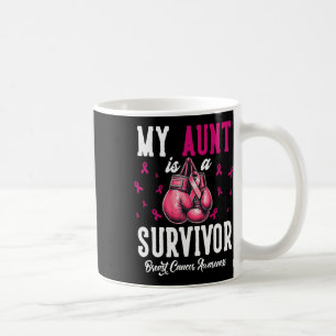 My Aunt Is A Survivor Of Support Breast Cancer Awa Coffee Mug