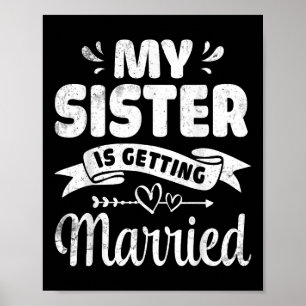 My Aunt Is Getting Married Wedding Marry Day Broth Poster