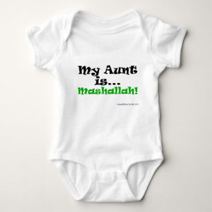 My Aunt is Mashallah! Baby Bodysuit