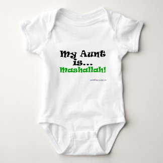 My Aunt is Mashallah! Baby Bodysuit