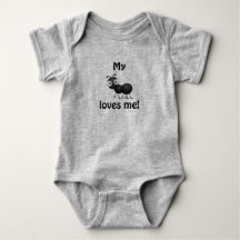 My aunt loves me - baby clothes
