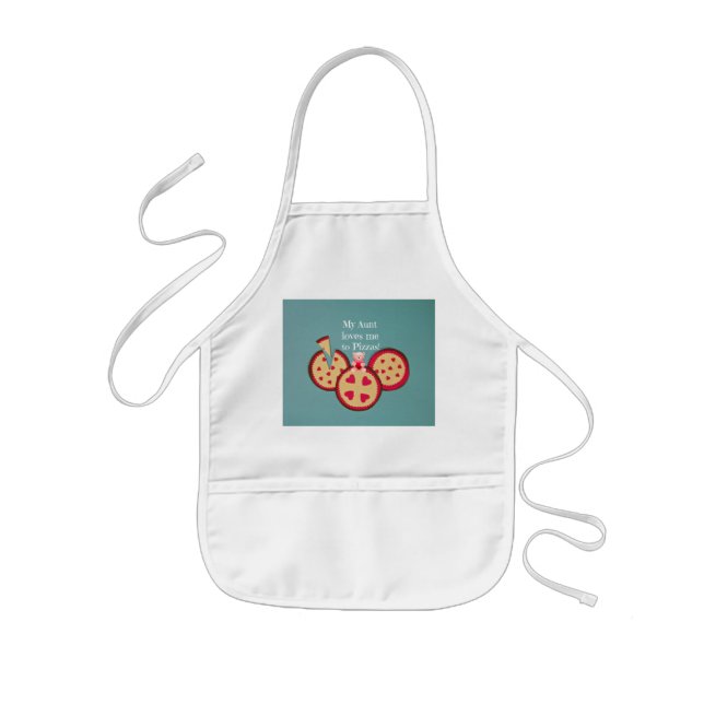 My Aunt Loves Me Kids Apron (Front)