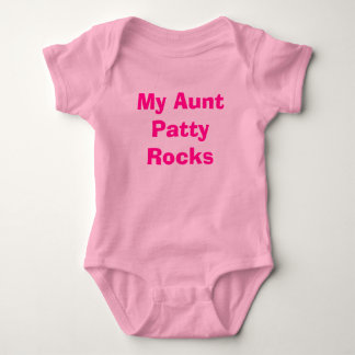 My Aunt Patty Rocks Baby Bodysuit